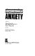 Phenomenology and treatment of anxiety /