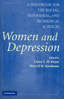 Women and depression : a handbook for the social, behavioral, and biomedical sciences /
