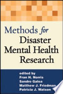 Methods for disaster mental health research /