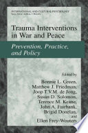 Trauma interventions in war and peace : prevention, practice, and policy /