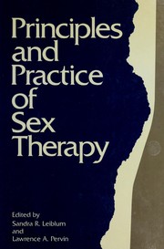 Principles and practice of sex therapy /