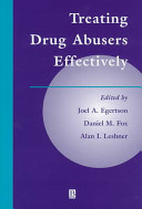 Treating drug abusers effectively /