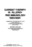 Current therapy in allergy and immunology, 1983-1984 /