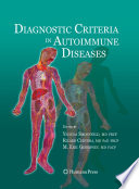 Diagnostic criteria in autoimmune diseases /