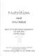 Nutrition and HIV/AIDS : report of the 29th [as printed] Session symposium, 3-4 April 2001, Nairobi, Kenya /
