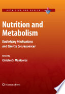 Nutrition and metabolism /
