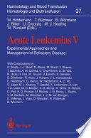 Acute leukemias V : experimental approaches and management of refractory disease /