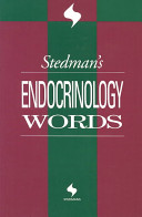 Stedman's endocrinology words.
