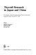 Thyroid research in Japan and China : proceedings of the First Japan-China Thyroid Conference, Nagasaki, Japan, October 18, 1988 /