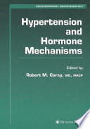 Hypertension and hormone mechanisms /