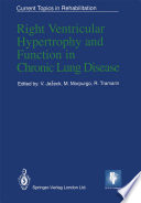 Right ventricular hypertrophy and function in chronic lung disease /