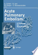 Acute pulmonary embolism : a challenge for hemostasiology /