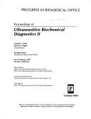 Proceedings of ultrasensitive biochemical diagnostics II : 10-12 February 1997, San Jose, California /