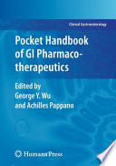 Pocket handbook of GI pharmacotherapeutics /