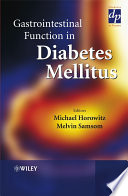 Gastrointestinal function in diabetes mellitus /
