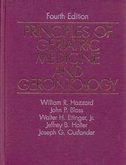 Principles of geriatric medicine and gerontology /