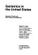 Geriatrics in the United States : manpower projections and training considerations /