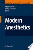 Modern anesthetics /
