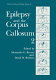 Epilepsy and the corpus callosum 2 /