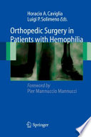 Orthopedic surgery in patients with hemophilia /