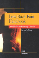 The low back pain handbook : a guide for the practicing clinician /