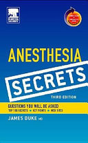 Anesthesia secrets /