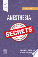 Anesthesia secrets /