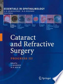 Cataract and refractive surgery /