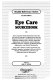 Eye care sourcebook : basic consumer health information about eye care and eye disorders ... /