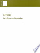 Myopia : prevalence and progression /