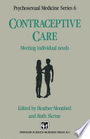 Contraceptive care : meeting individual needs /
