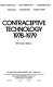 Contraceptive technology, 1978-1979 /