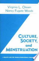 Culture, society, and menstruation /