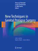 Vaginal prolapse surgery : new techniques /