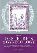 Dates in obstetrics & gynecology /