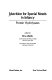 Nutrition for special needs in infancy : protein hydrolysates /