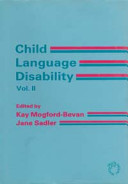 Child language disability.