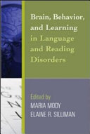 Brain, behavior, and learning in language and reading disorders /