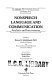 Nonspeech language and communication : analysis and intervention /