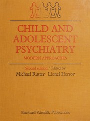Child and adolescent psychiatry : modern approaches /