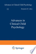 Advances in clinical child psychology.