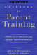 Handbook of parent training : parents as co-therapists for children's behavior problems /