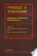 Fragile x syndrome : diagnosis, treatment, and research /