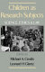 Children as research subjects : science, ethics, and law /
