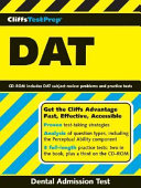 CliffsTestPrep dental admission test (DAT) /