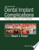 Dental implant complications : etiology, prevention, and treatment /