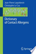 Dictionary of contact allergens /