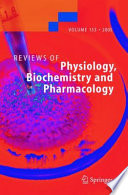 Reviews of physiology, biochemistry and pharmacology.