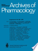 Deutsche Pharmakologische Gesellschaft : abstracts of the 19. Spring Meeting March 14-17, 1978, Mainz.