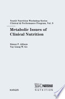 Metabolic issues of clinical nutrition /